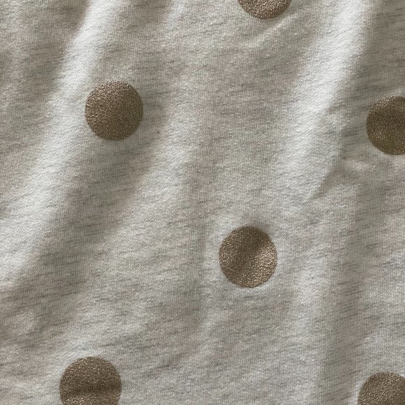 Zara Girls Cream and Gold Polka Dot Sweater - Picture 3 of 6